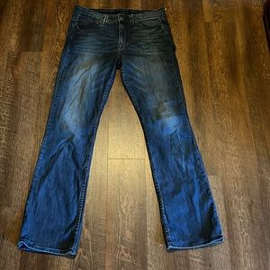 Mens Calvin Klein Jean’s medium dark wash.
